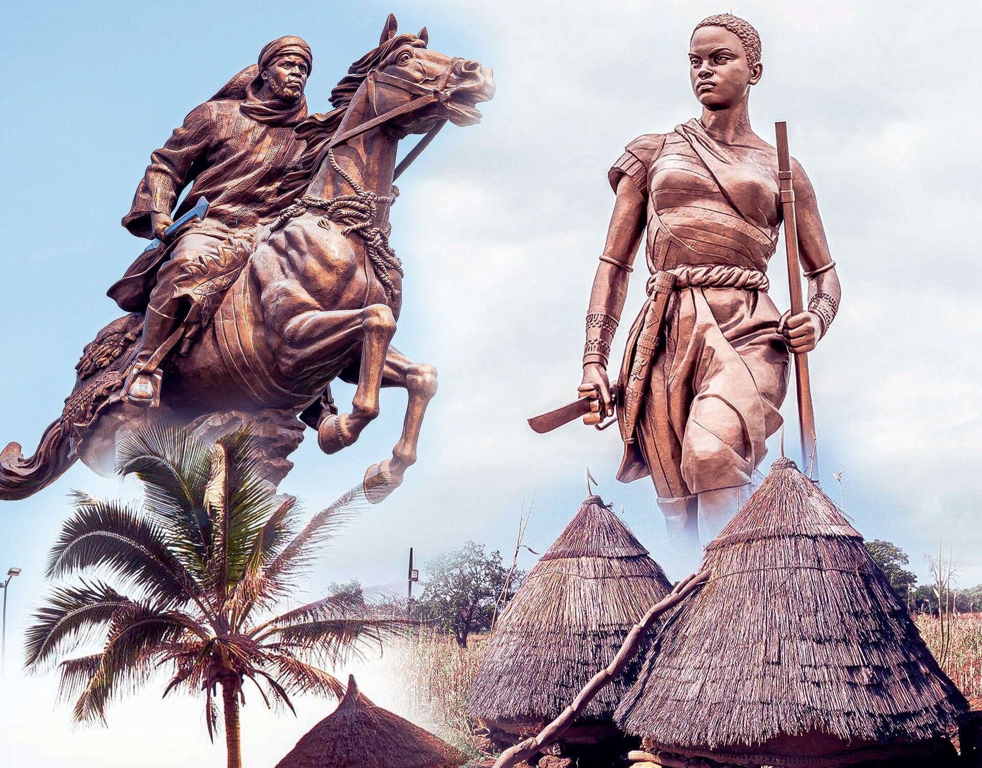 Visuel de couverture OTEB 2025 illustrant le Bénin entre mémoire, patrimoine et destination.